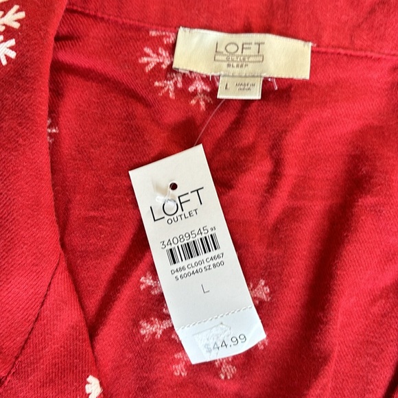 NWT!!  Loft women’s Christmas pajamas - Picture 2 of 6